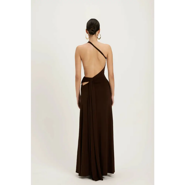 Ance Gria Gaia Gown Brown Size 8 - 8 / Brown - Dresses