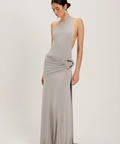 Ance Gria Gaia Gown Silver - 8 / Silver - Dresses