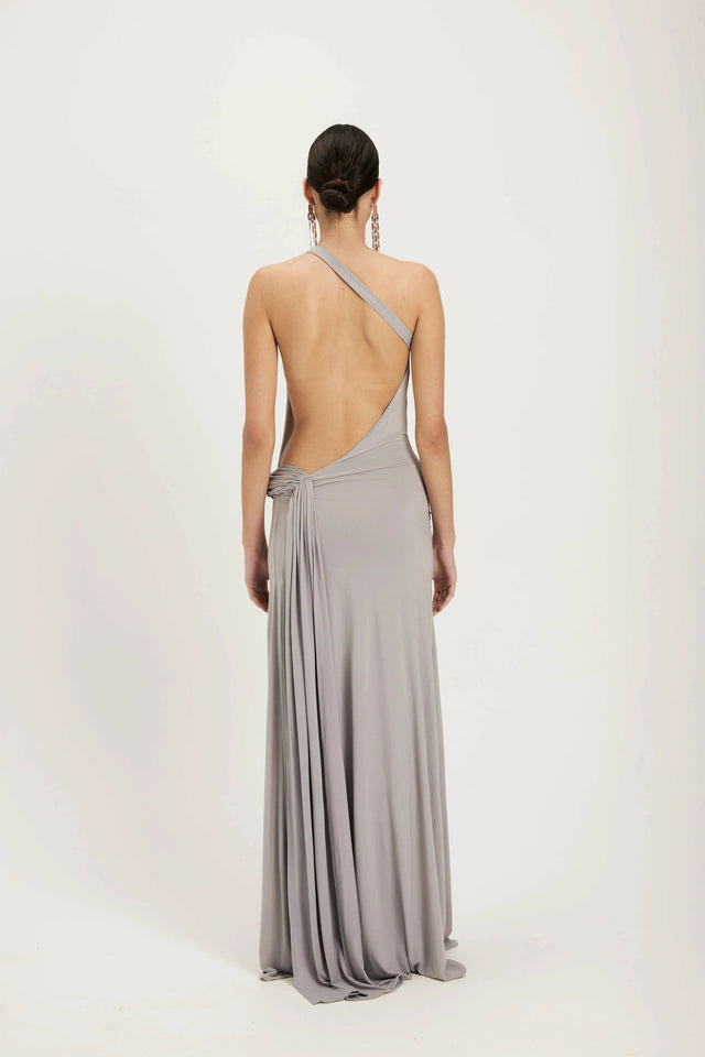 Ance Gria Gaia Gown Silver - 8 / Silver - Dresses