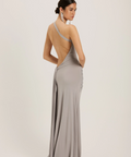Ance Gria Gaia Gown Silver Grey - 8 / Grey - Dresses