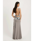 Ance Gria Lune Top and Skirt Set in Grey - Outfit Sets