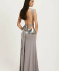 Ance Gria Lune Top & Skirt Set Grey Size XS / AU 6 - 6 / Grey - Outfit Sets