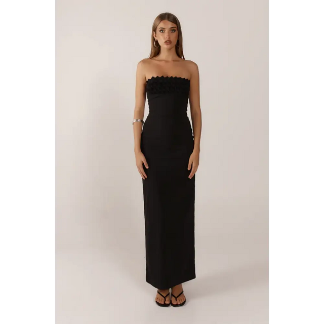 Ance Gria Margo Dress - 6 / Black - Dresses