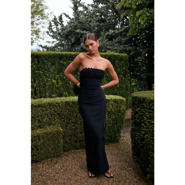 Ance Gria Margo Dress - 6 / Black - Dresses