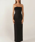 Ance Gria Margo Maxi Dress - 8 / Black - Dresses