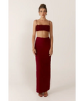 Ance Gria Micro Jude Set - Wine - 8 / Red - Outfit Sets