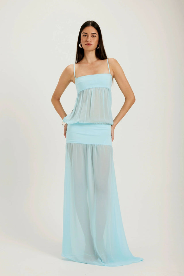Ance Gria Romeo Dress - 8 / Blue - Dresses