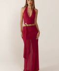 Ance Gria Sardinia Set in Raspberry - 8 / Red - Outfit Sets