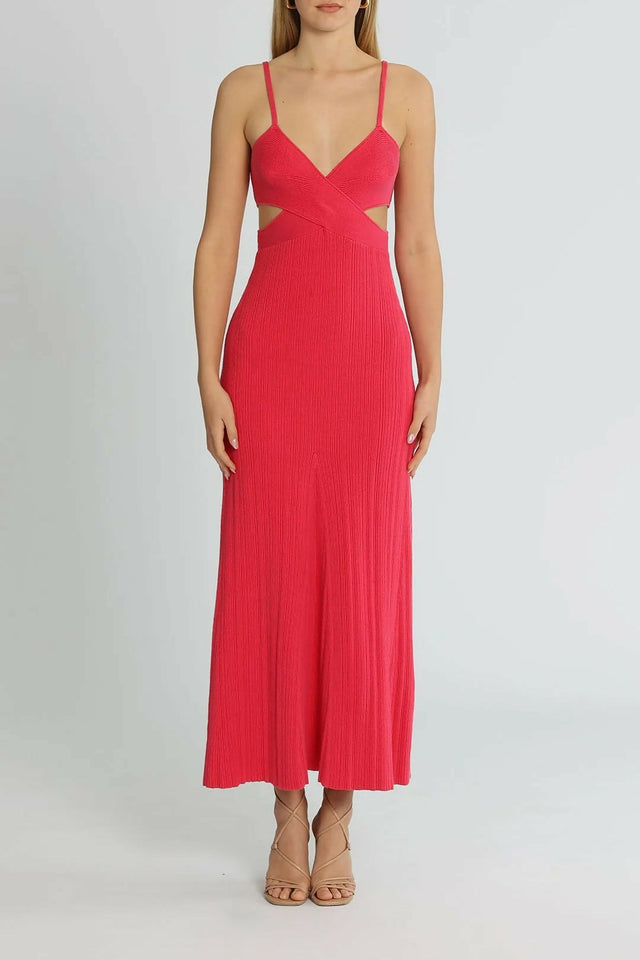 Anna Quan Sabrina Dress in Fuschia - 6 / Pink - Dresses