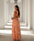 Anne Louise Clementine Maxi Dress - 10 / Print - Dresses