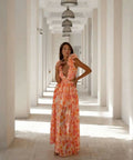 Anne Louise Clementine Maxi Dress - 10 / Print - Dresses