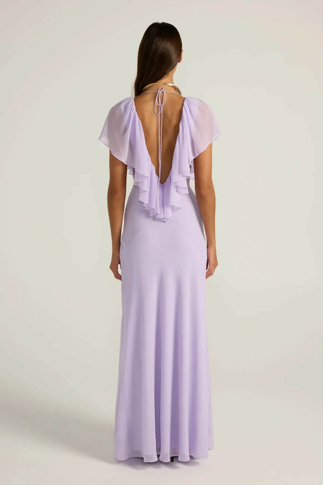 Ance Gria Clover Gown Dress Lavender Size XS / AU 6