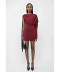 Arakii Knit Mini Dress Red Size XS - 6 / Red - Dresses