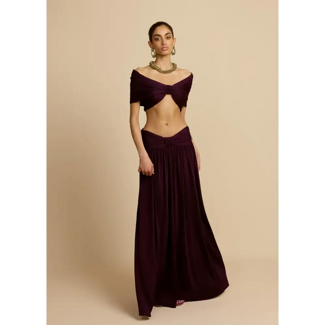 Arcina Ori Alessia Set in Plum Size 8 - 8 / Red - Outfit Sets