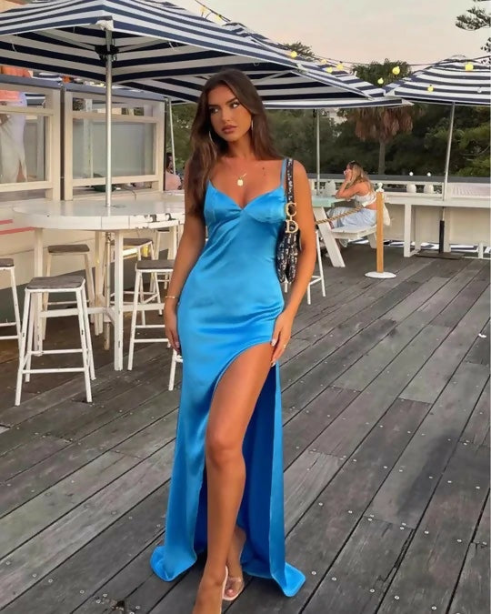 Arcina Ori Amari Dress - 8 / Blue - Dresses