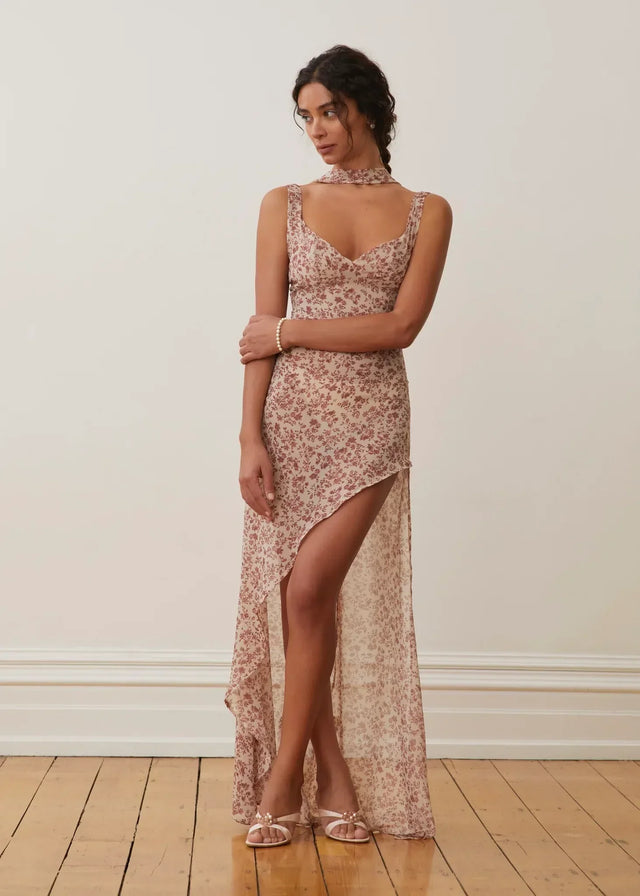 Arcina Ori Amelie Dress in Floral Pink Size 8 - 8 / Floral - Dresses
