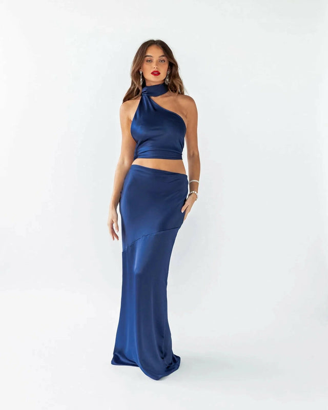 Arcina Ori Angelina Set Navy Size S / AU 6 - 6 / Navy - Dresses