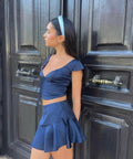 Arcina Ori Ariarne Set - Navy - 8 / Blue - Outfit Sets