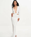 Arcina Ori Aston Midi Ivory - 6 / White - Dresses