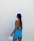Arcina Ori Capri Mini Dress - 8 / Blue - Dresses