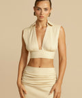 Arcina Ori Carmen Top and Skirt Set - 8 / Nude - Outfit Sets