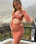 Arcina Ori Ciara Set - 6 / Brown - Outfit Sets