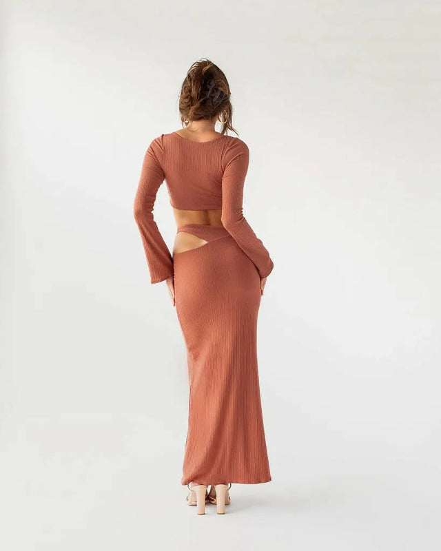 Arcina Ori Ciara Set Brown Size XS / AU 6 - 6 / Brown - Outfit Sets