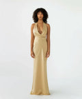 Arcina Ori Daniella Dress - 6 / Gold - Dresses