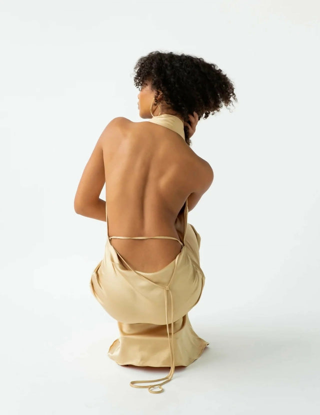 Arcina Ori Daniella Midi Gold - Dresses
