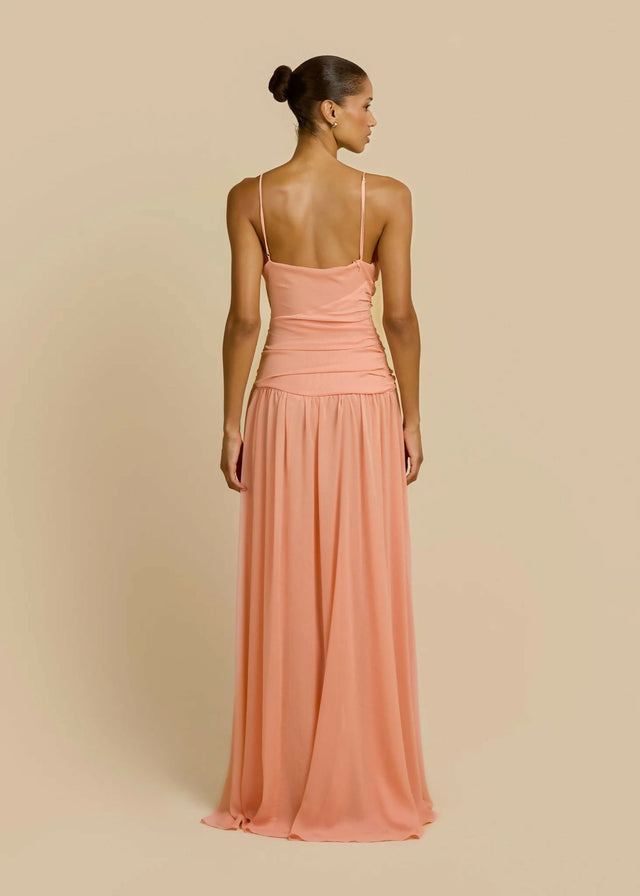 Arcina Ori Delilah Dress Peach Size 8 10 - Dresses