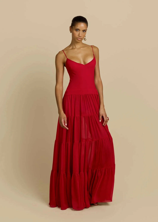 Arcina Ori Delphina Dress Red Size 8 - 8 / Red - Dresses
