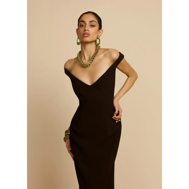 Arcina Ori Ellery Dress Size 8 - 8 / Black - Dresses