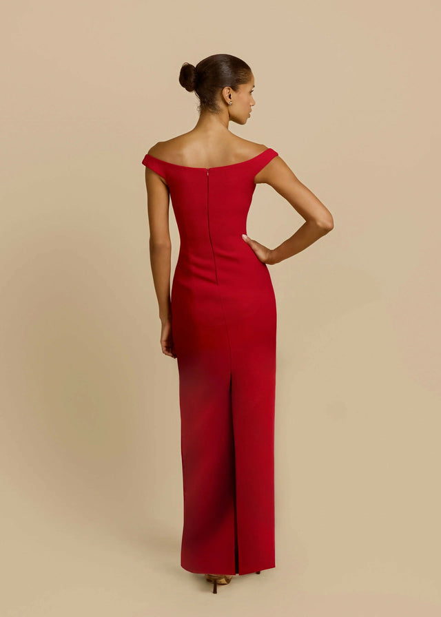 Arcina Ori Ellery Dress in Red - Dresses