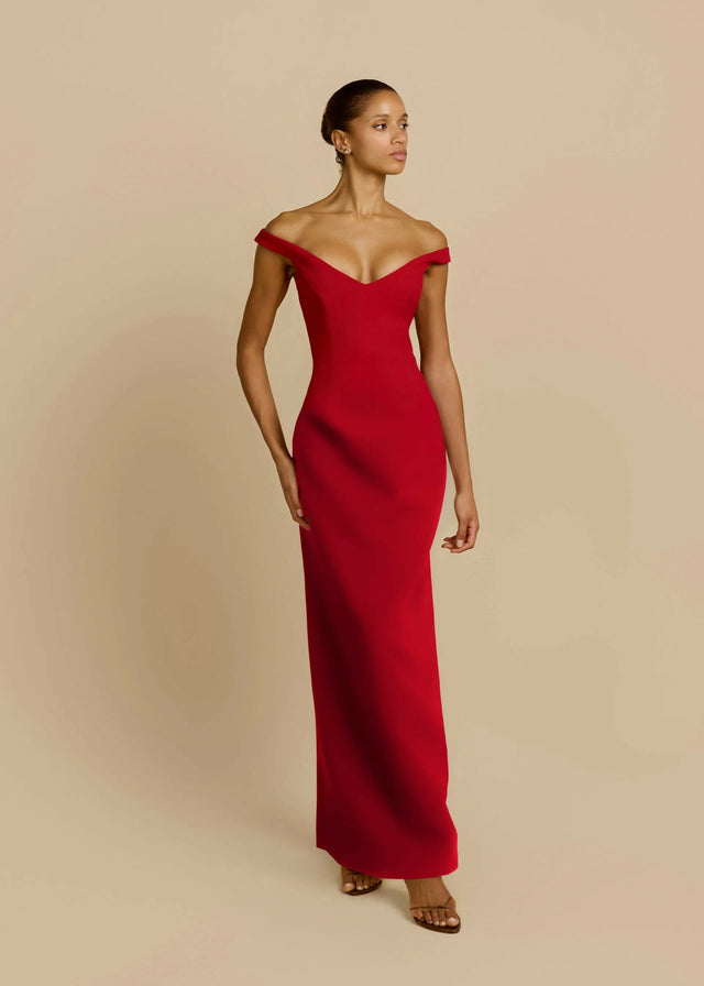 Arcina Ori Ellery Dress in Red - Dresses