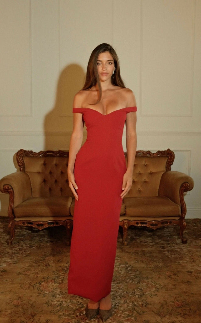 Arcina Ori Ellery Dress Red Size M / AU 10 - 10 / Red - Dresses