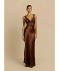 Arcina Ori Eveline Dress - 6 / Brown - Dresses