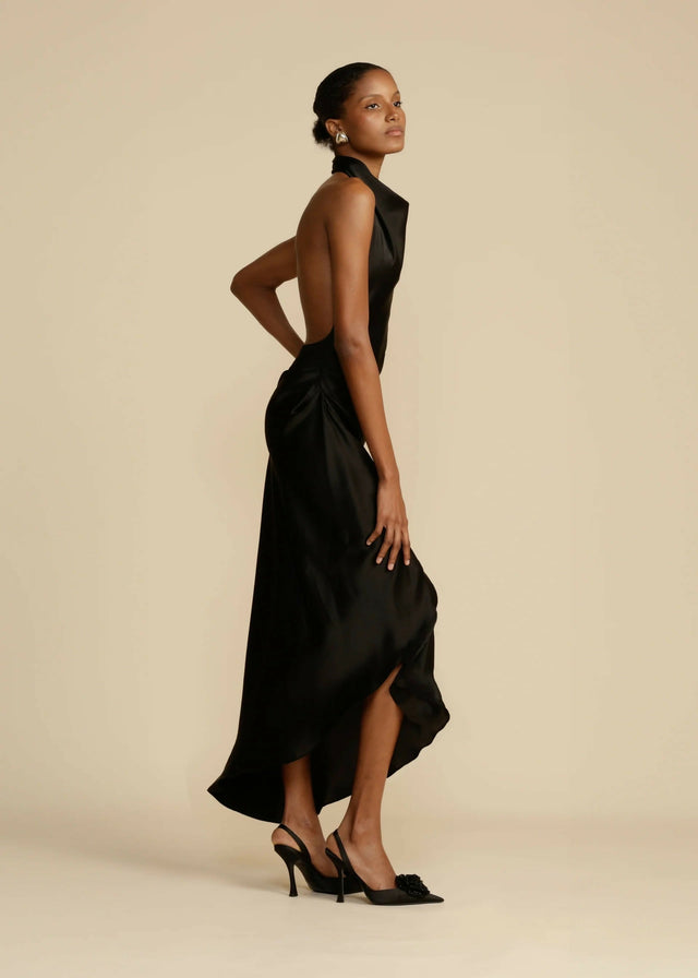 Arcina Ori Franka Midi Dress Black - 8 / Black - Dresses