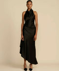 Arcina Ori Franka Midi Dress Black - 8 / Black - Dresses