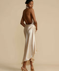 Arcina Ori Franka Midi Dress Ivory - 8 / Ivory - Dresses