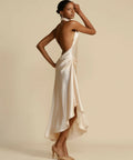 Arcina Ori Franka Midi Dress Ivory - 8 / Ivory - Dresses