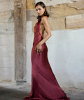 Arcina Ori Gaia Gown Plum - Dresses