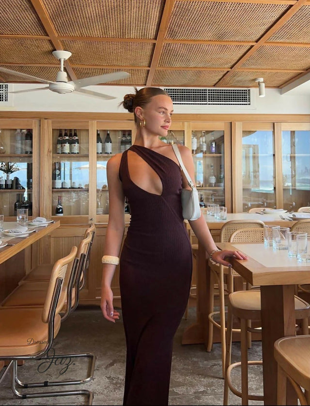 Arcina Ori Jada Dress - Cocoa - 8 / Brown - Dresses