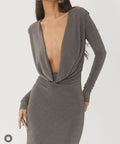Arcina Ori Jen Maxi Dress - 6 / Gray - Dresses