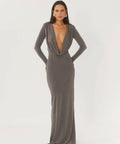 Arcina Ori Jen Maxi Dress - 8 / Gray - Dresses