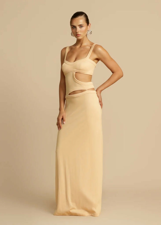 Arcina Ori Jetta Dress - Butter - 6 / Yellow - Dresses