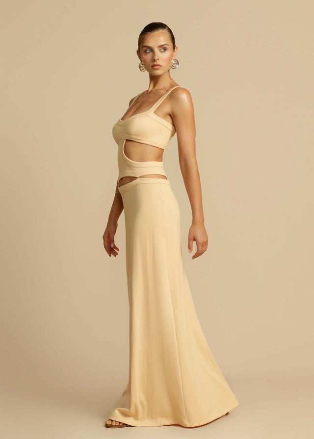 Arcina Ori Jetta Dress - Butter - 6 / Yellow - Dresses