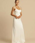Arcina Ori Jetta Maxi Dress - 8 / White - Dresses