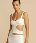 Arcina Ori Jetta Maxi Dress - 8 / White - Dresses