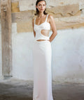 Arcina Ori Jetta Maxi Dress - 8 / White - Dresses