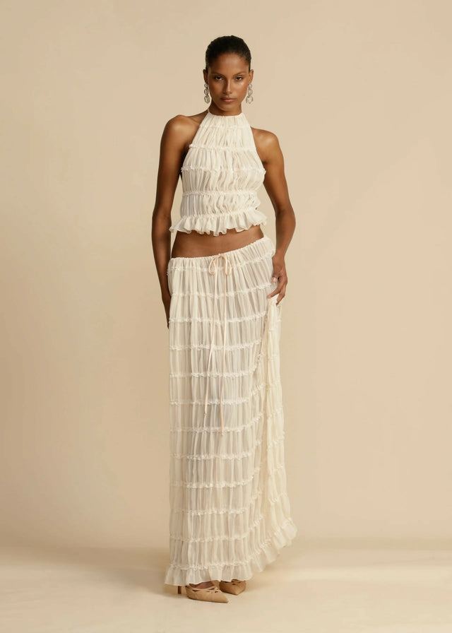 Arcina Ori Juliette Set - Ivory - 8 / White - Outfit Sets